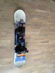 Snowboard nyvallad 128cm