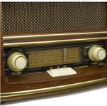 Nostalgisk retro radio - oanvänd 