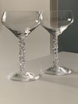 Orrefors Carat Couple 2 coupéglas champagnekupor