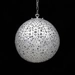 TAKLAMPA, metall, "Flower ball", By Rydens Lampa