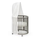 NY Stokke sleepi mini spjällsäng hazy grey