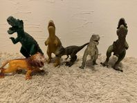 5 dinosaurier + ett lejon?!