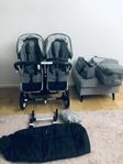 Bugaboo Donkey 3 Twin Alu/Grey Melange