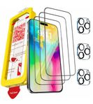 3 Pack Screen Protector iPhone 16 ProMax 3 Camera Lens Cover