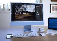 24” iMac M1 blue