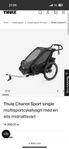 Thule chariot sport 1 singel