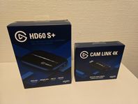 Elgato HD60 S+ och Cam Link 4K.