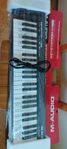 M-Audio Keystation49 mk3 midi keyboard+Ableton lite Frifrakt