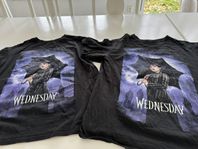 Två T-Shirts ”Wednesday” Strl 170