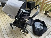 Barnvagn Bugaboo Donkey mono all black 