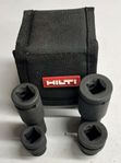 Hilti krafthylsor 1/2” fäste