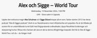 Alex och Sigge – World Tour