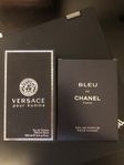 Versace Pour homme och bleu de chanel