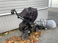 Britax B-smart + alla tillbehör 