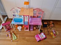 Barbie Hus med tillbehör 