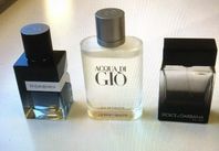 Parfymer - Armani, Dolce gabbana & ysl 