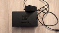 Nintendo Switch Docka med Strömkabel - Orginal