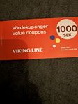 presentkort viking Line resecheckar 