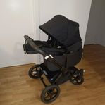 Bugaboo donkey 5 COMPLETE - BLACK/MIDNIGHT BLACK