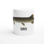 En riktigt gädda , gris mugg