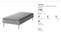 Säng Järnudda från IKEA 90x200 som ny