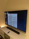 Panasonic 65” tv med JBL soundbar