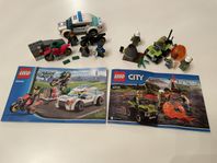 Lego City 60121 & 60042 Kompletta m fina ritningar