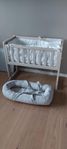 Troll Bedside Crib,  Liewood babylift & madrass spjälsäng