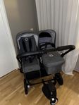 bugaboo donkey 5 duo med ståbräda 