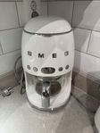 SMEG 50 s style kaffebryggare vit