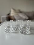 6 st Whiskeyglas, Kosta boda, ”Prince”, Design Göran W