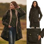 Barbour Birches wax parkas