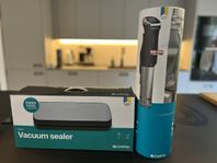 Oanvänd Sous Vide och Vacuum sealer 