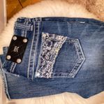 Miss Me jeans med strass/stenar