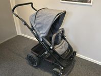 Britax Go Next 2021 - sitt/ligg + adapter babyskydd