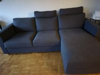 3-sits soffa med divan