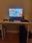 pc with Acer monitor 24", keyboard and mouse 