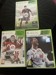 NHL och FIFA till Xbox 360