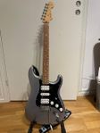 Fender Stratocaster HSH PF Silver (nästan oanvänd)