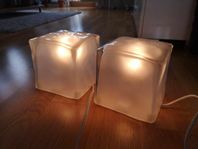 2x Ikea isbit lampa IVIKEN