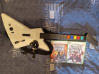 XBOX 360/PC GUITAR HERO GITARR X-PLORER + SPEL