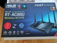 ASUS ROUTER RT-AC88U GAMINGROUTER NYSKICK