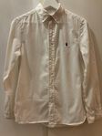 Ralph Lauren vit slim fit cotton oxford shirt 