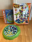 Spel marble run & fiskespel