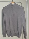 J Lindberg Half zip 100% Merino Ull