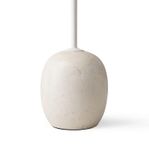 HELT NY Marmor Bordsfot &Tradition Lato Bord LN8 Ivory White