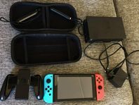 Nintendo Switch med fodral