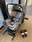 Bugaboo Turtle Air by Nuna babyskydd, ISOFIX och adaptrar