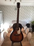 Hartwood Villanelle Parlour Semiakustisk Gitarr, Vintage 