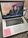 Macbook pro 15"-i7, 512 gb ssd, 16gb ram 